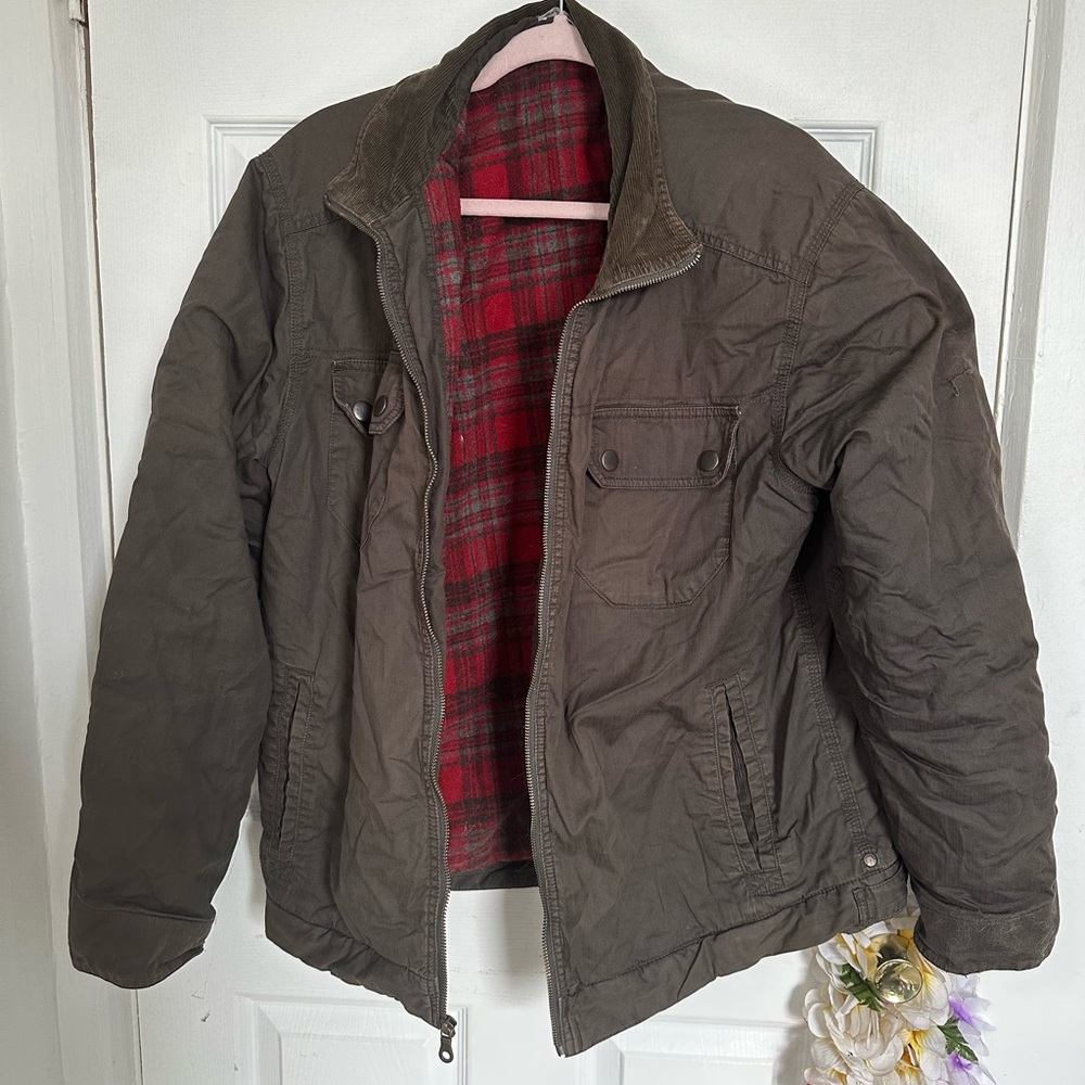 Horny Toad Flannel Lined Jacket